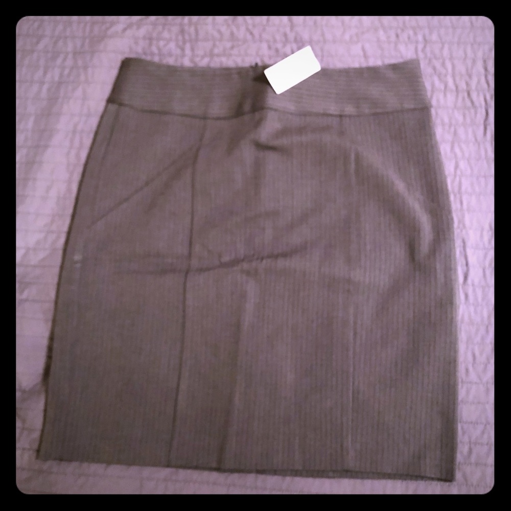 Banana Republic Grey Pencil Skirt